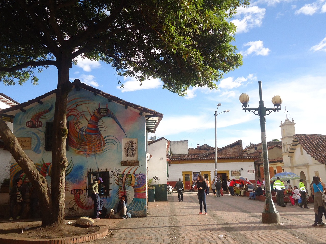 De hippe wijk La Candelaria