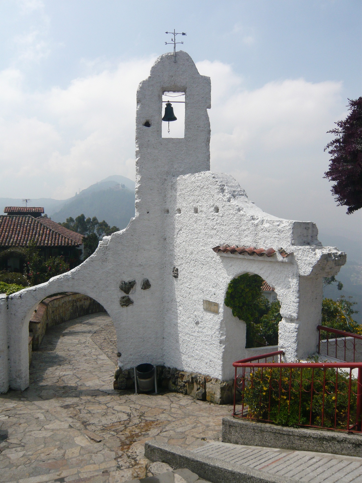 Kapel op de Monserrate in Bogota
