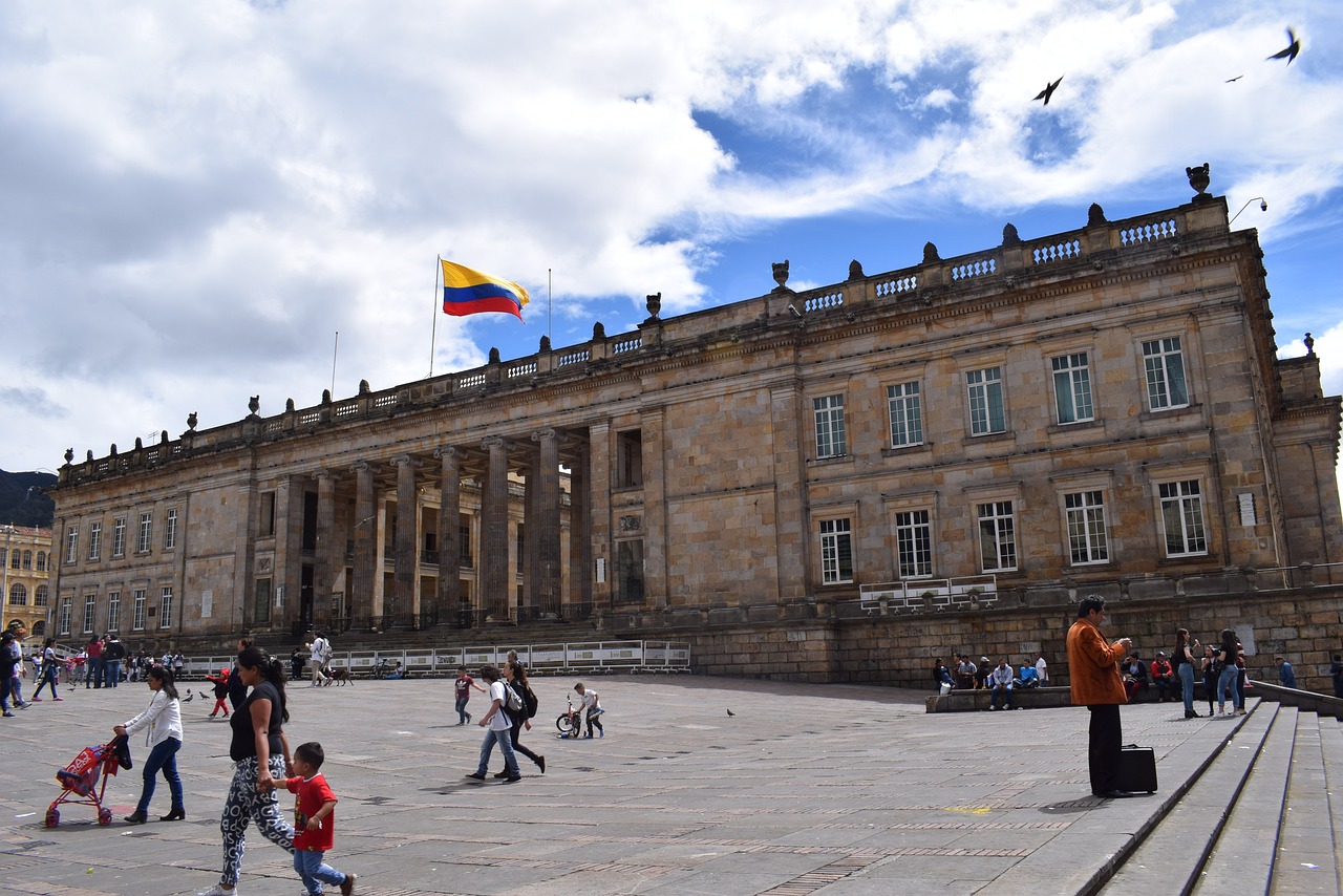 Plaza Bolívar in Bogota