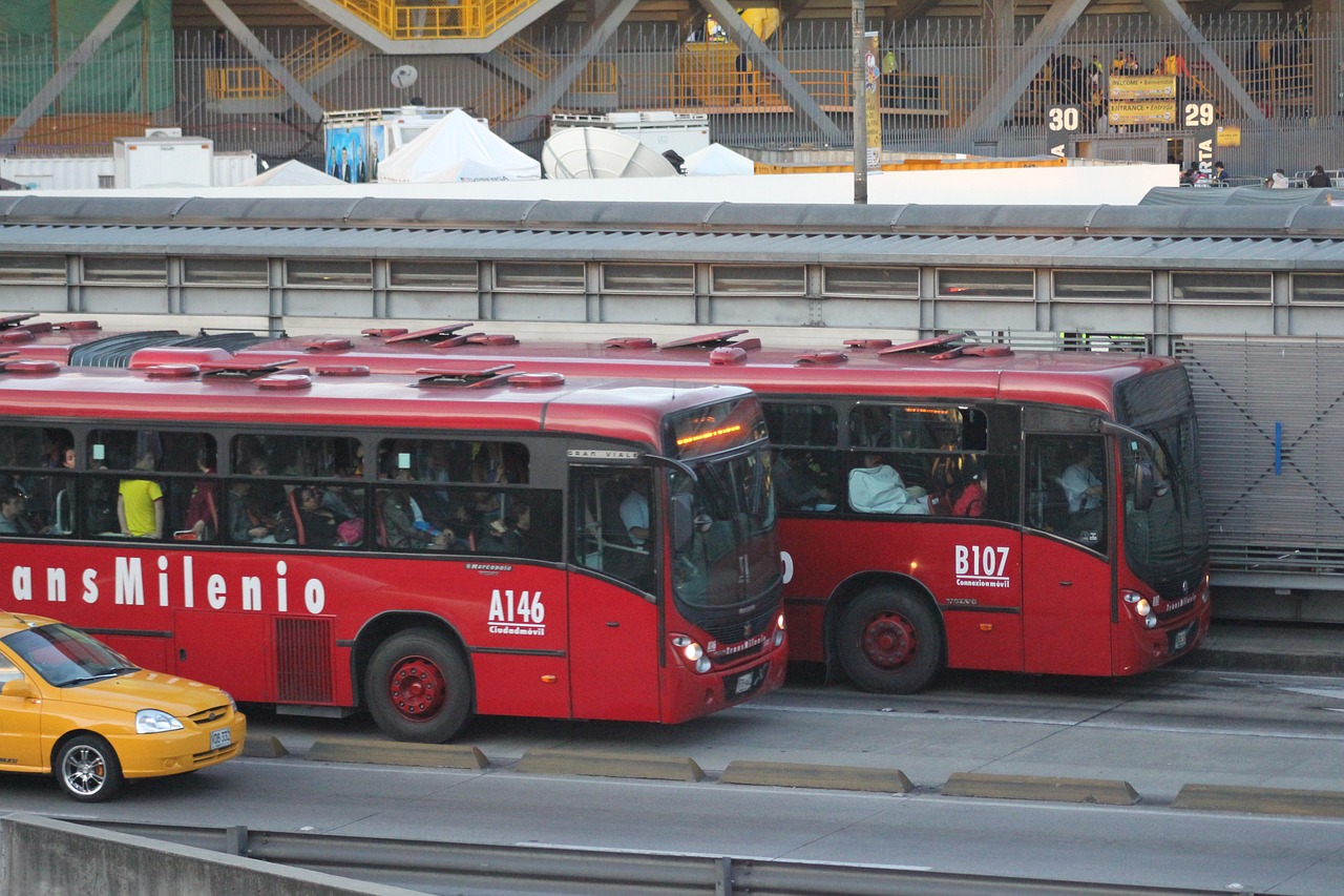 Vervoer in Bogota en de TransMilenio bussen